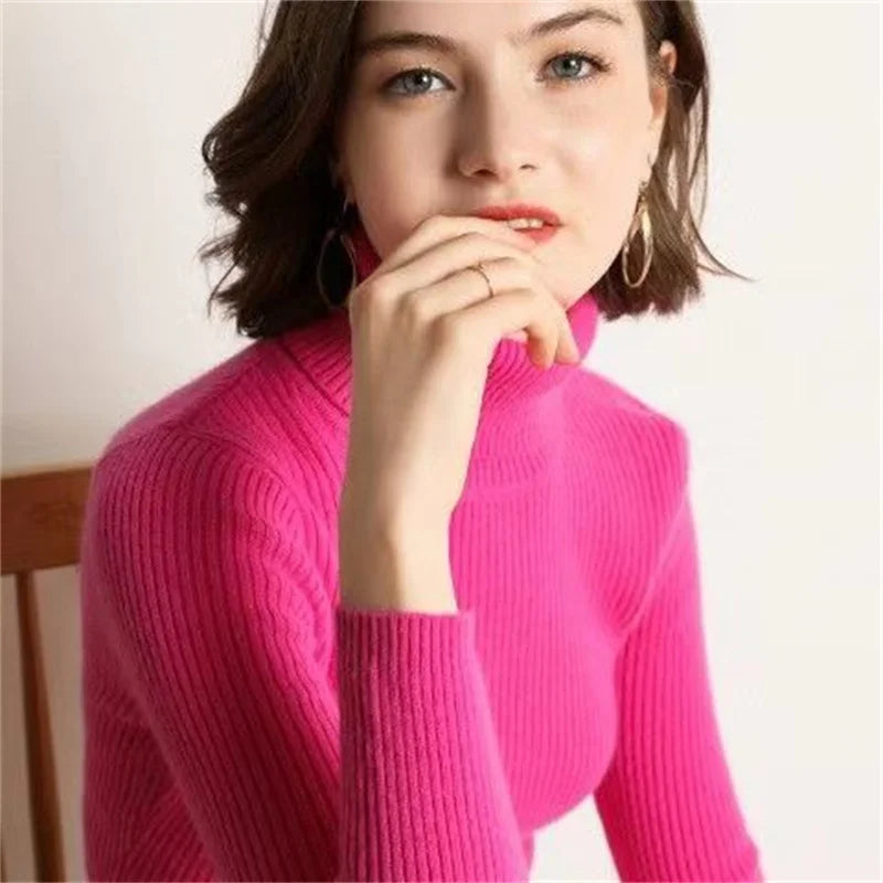 Turtleneck Sweater Autumn Winter