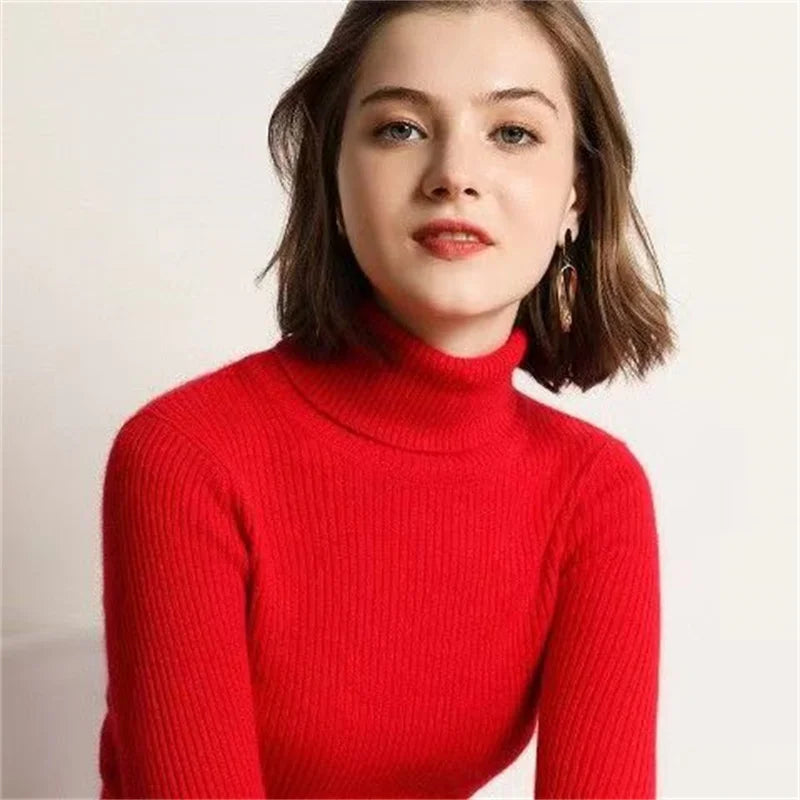 Turtleneck Sweater Autumn Winter