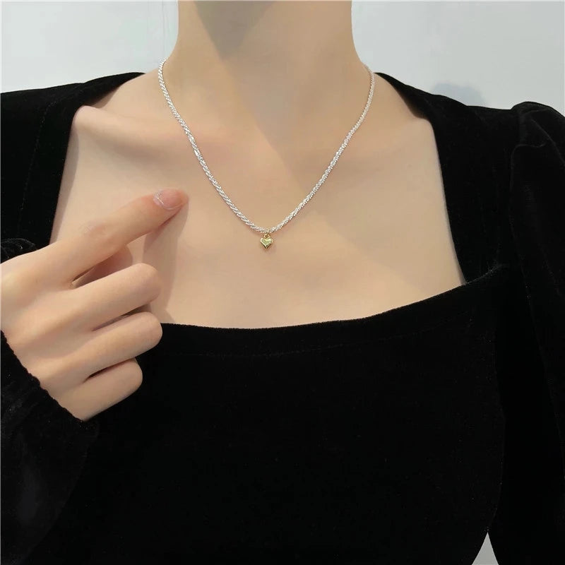 Clavicle chain choker necklace