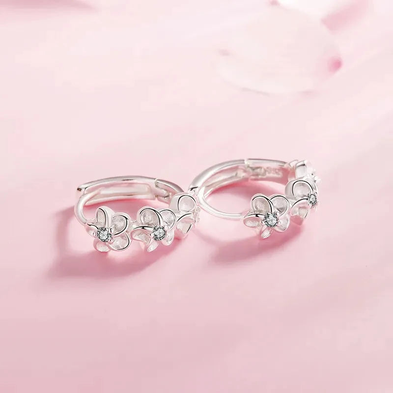 FloraFemme silver ring and ear rings 925