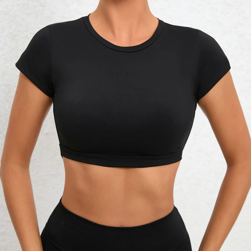 PULSE & POISE active-wear gym top