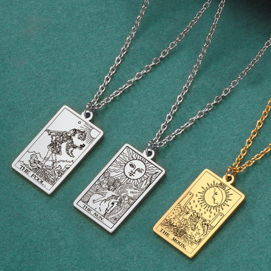 Dawapara Tarot Cards Necklace