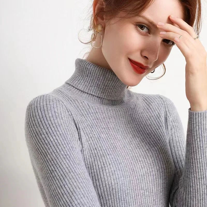 Turtleneck Sweater Autumn Winter